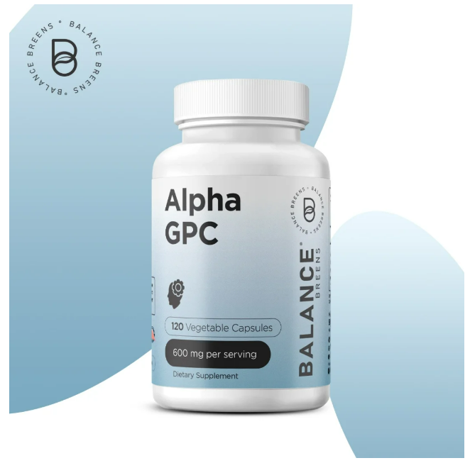 Balance Breens - Alpha GPC 600mg, 120 capsulas