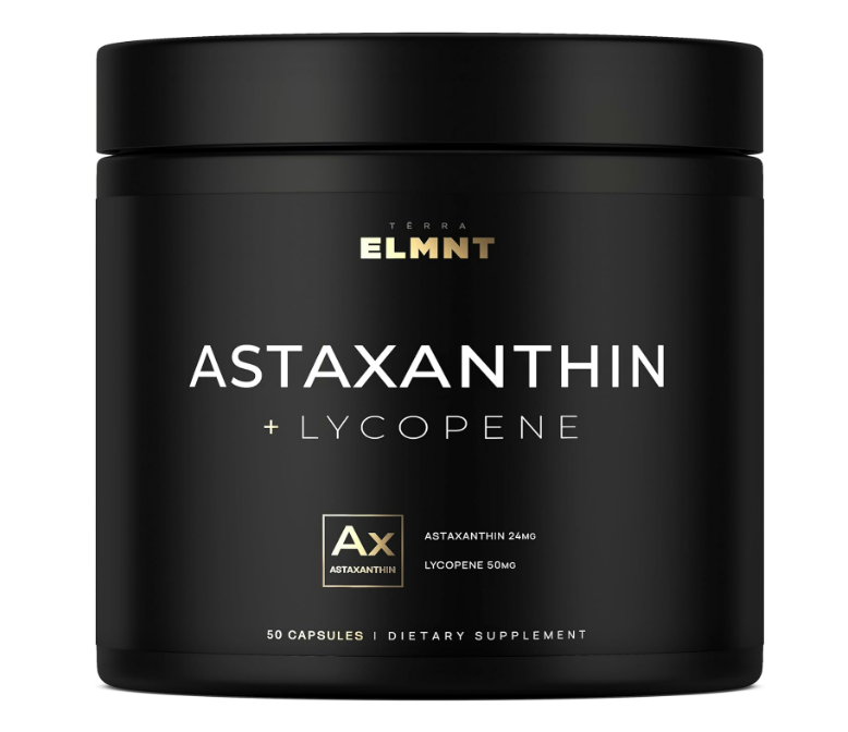 Terra Elmnt - Astaxantina 24 mg + licopeno 50mg, 50 capsulas