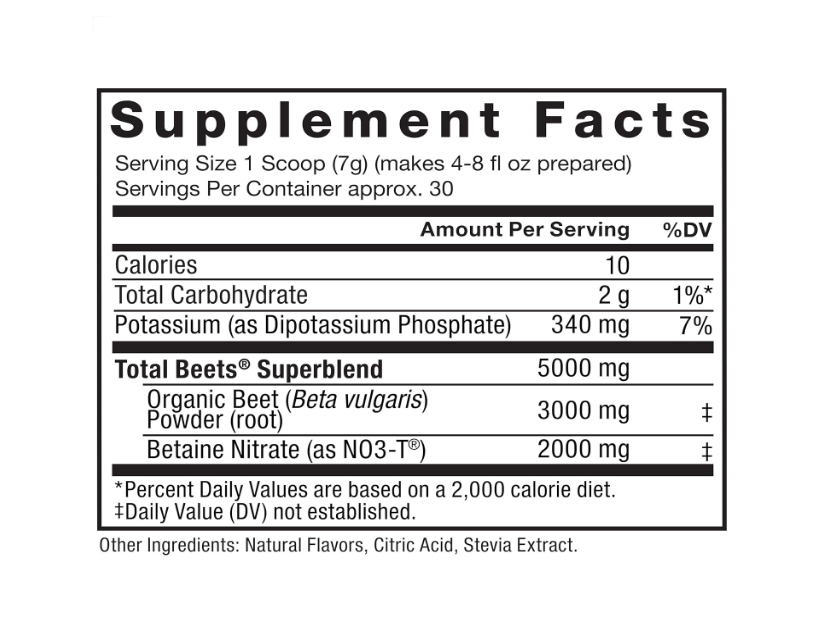Force Factor - Total Beets, pomegranate berry - 210g