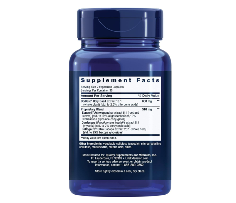 Life Extension - Adrenal Energy Formula, 60 capsulas