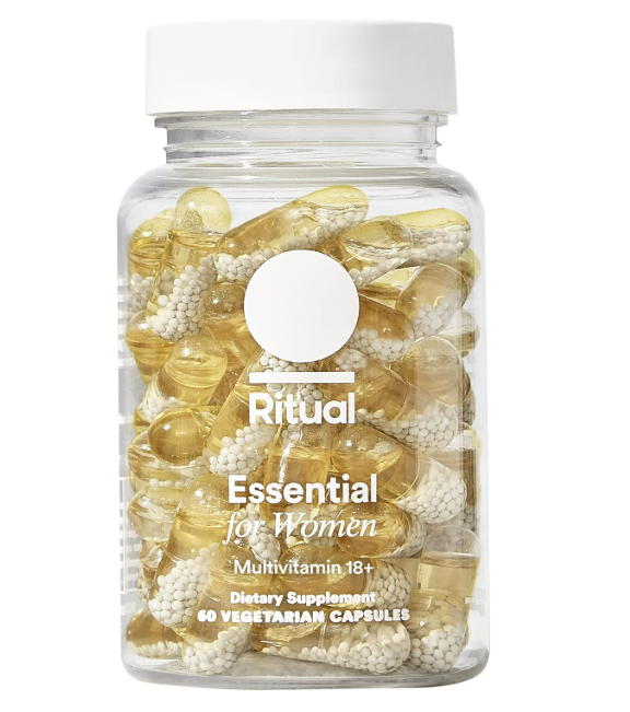Ritual Essential para mujer - Multivitaminico 18 años a más + , 60 capsulas
