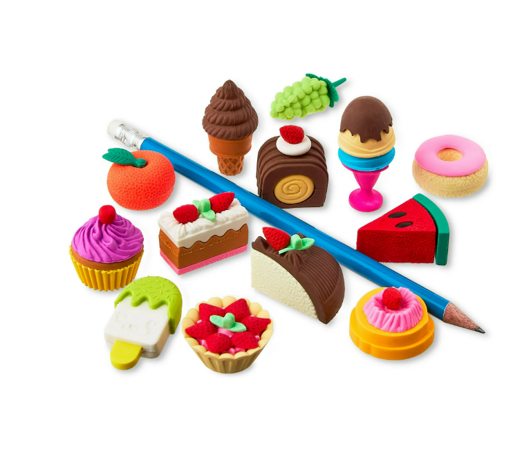 Pen+Gear - Borrador Tema de Dulces, 25 Unidades