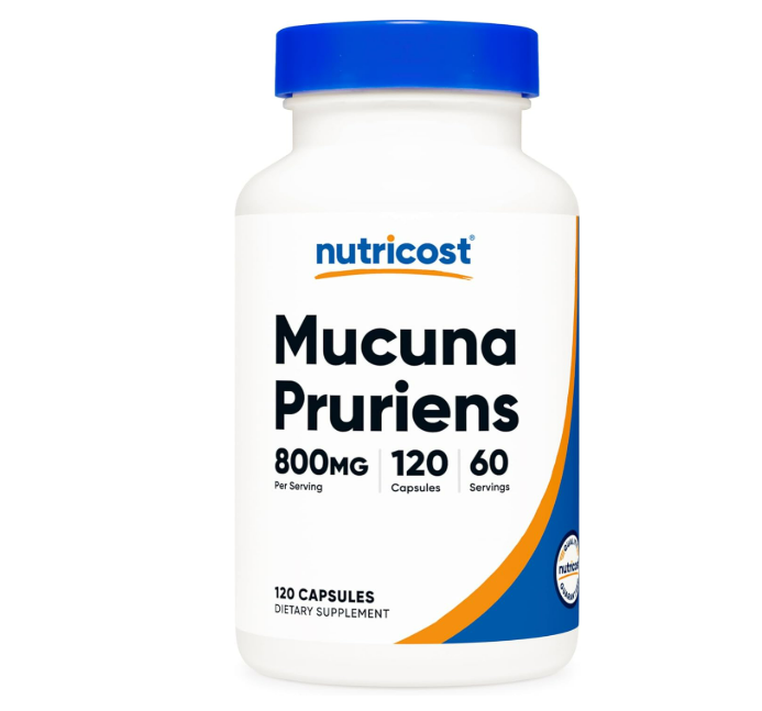 Nutricost - Mucuna Pruriens 800mg, 120 capsulas
