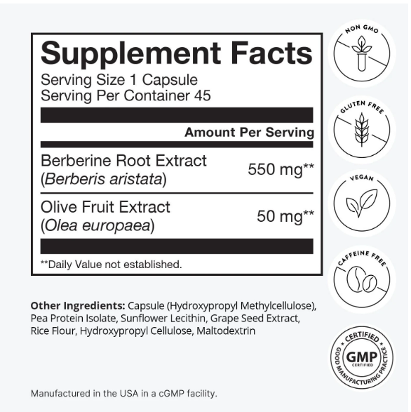 SuperBerine 45 capsulas vegetarianas - HumanN