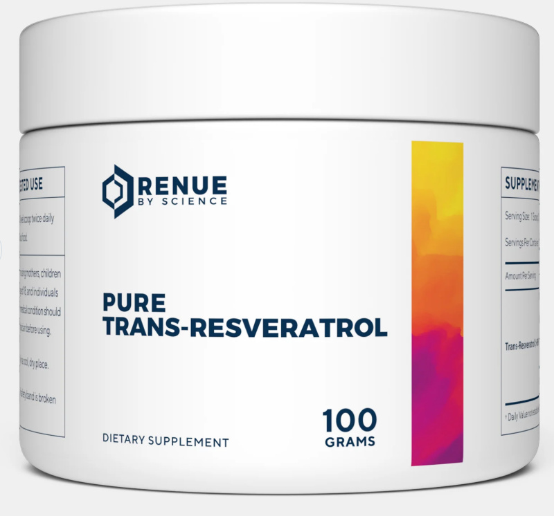 Renue By Science - Pure Trans- Resveratrol, 100gr