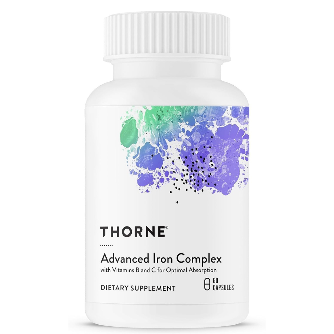 THORNE - Advanced Iron Complex con vitamina B, 60 capsulas