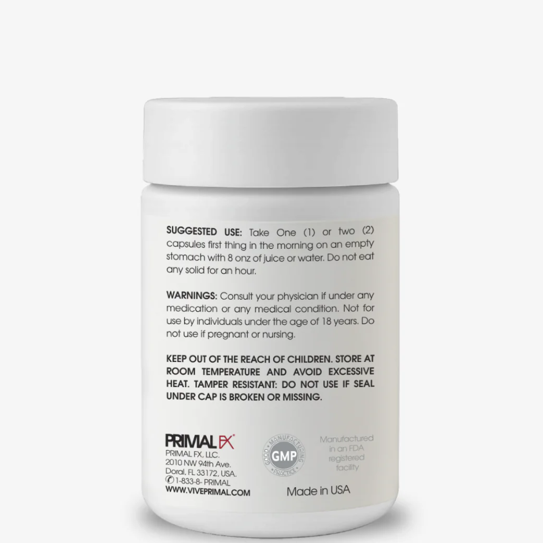 Enzymes + Serra , 60 capsulas - PrimalFX