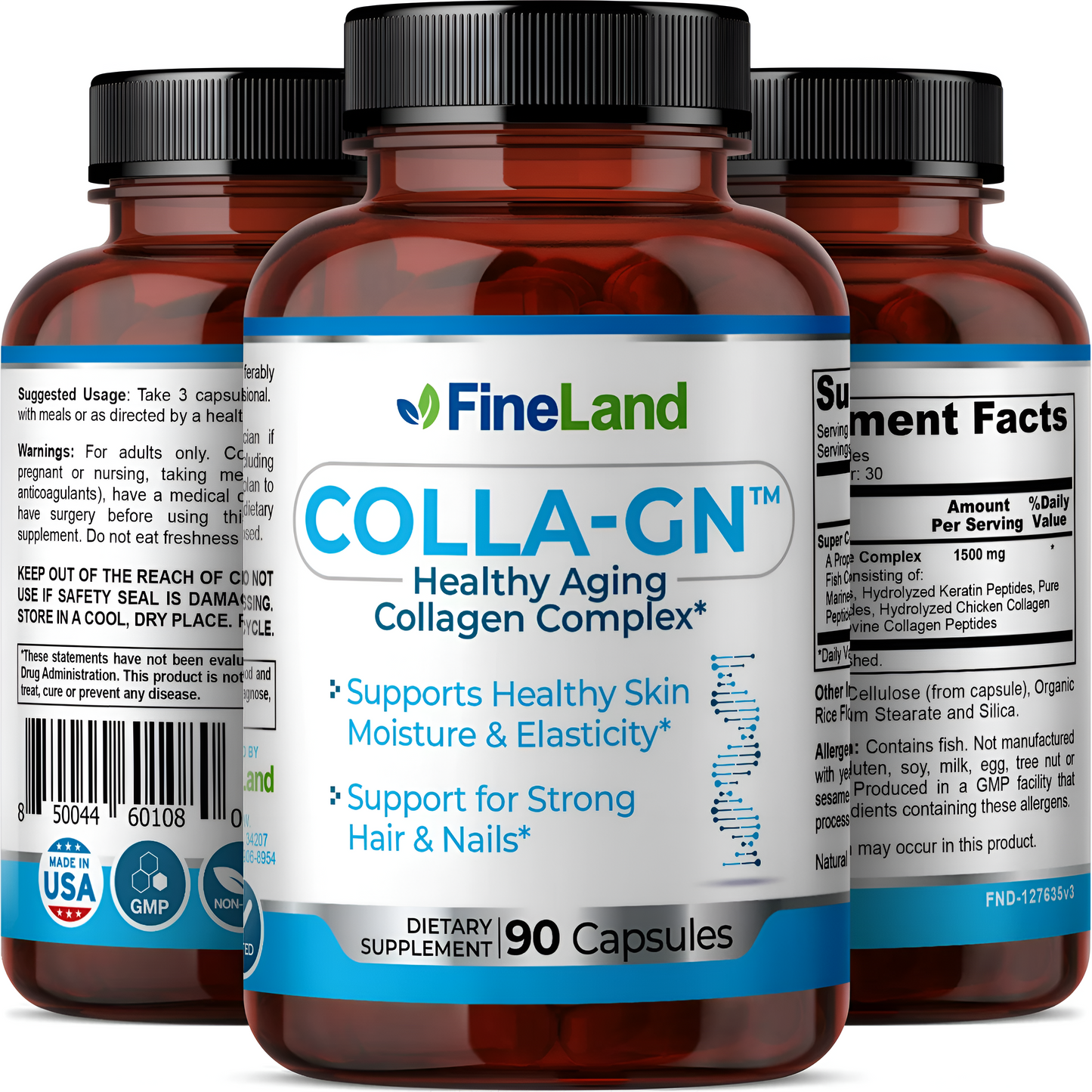 Colla-Gn Fineland 90 capsulas