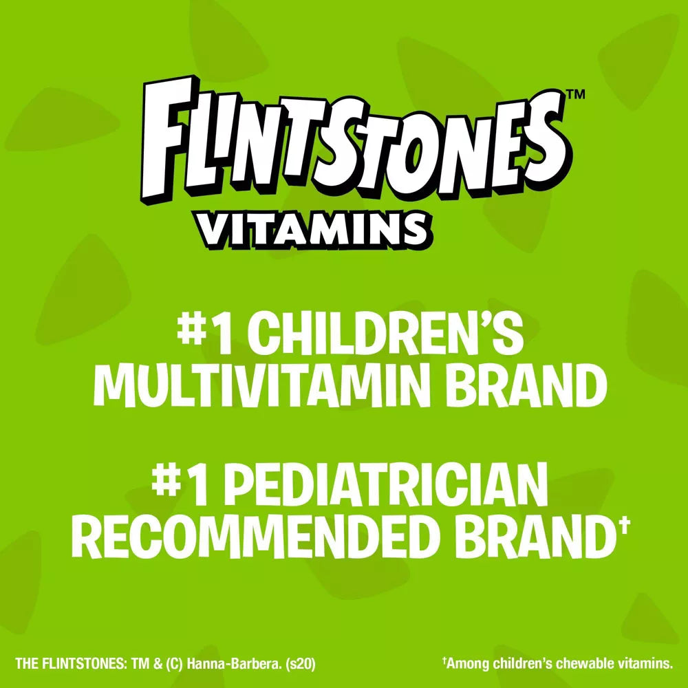 Flintstones Complete - Multivitaminico para Niños 180 Tabletas Masticables