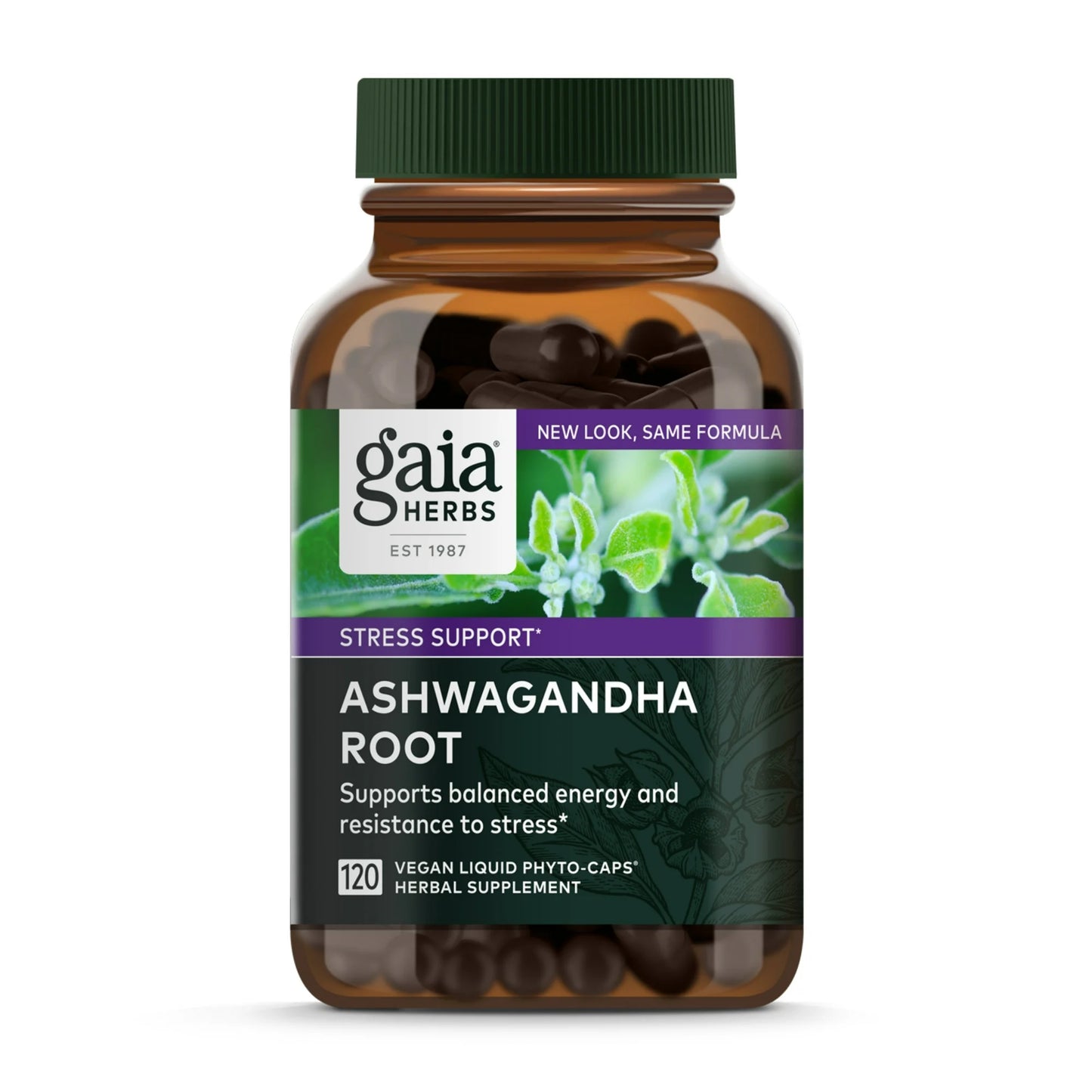 Gaia herbs- Ashwagandha Root , 120 capsulas