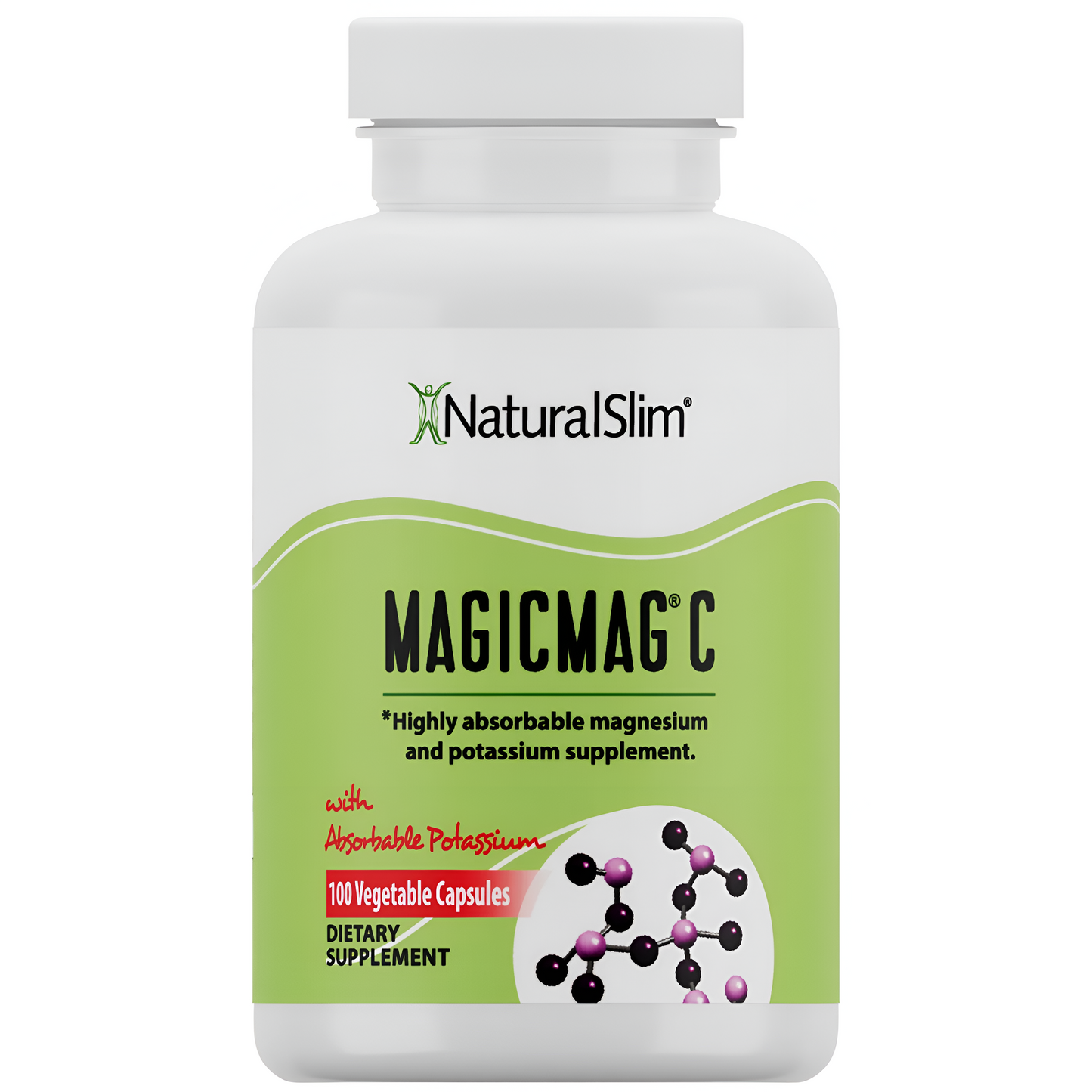 MagicMag®C NaturalSlim 100 Cápsulas Magnesio y Potasio