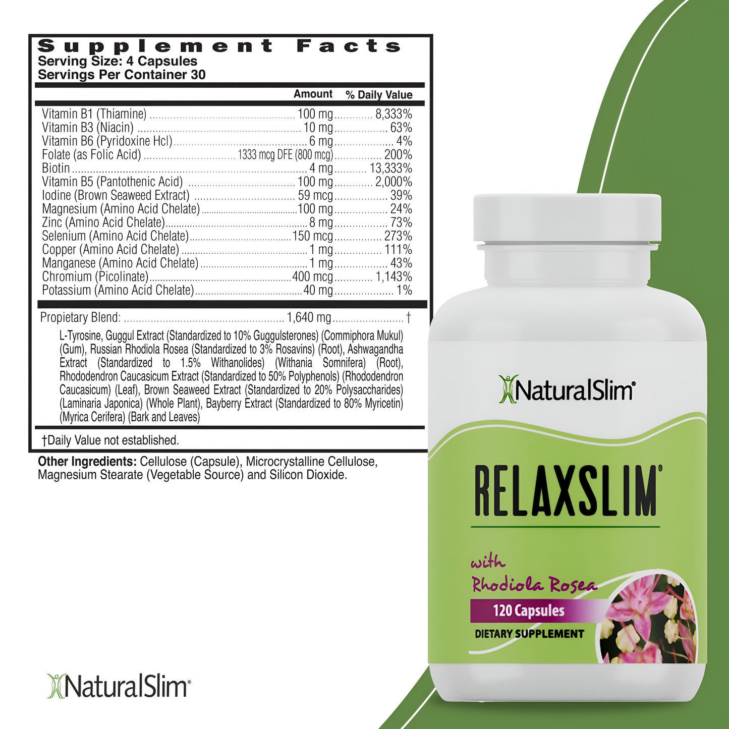 RelaxSlim - NaturalSlim - 120 Capsulas