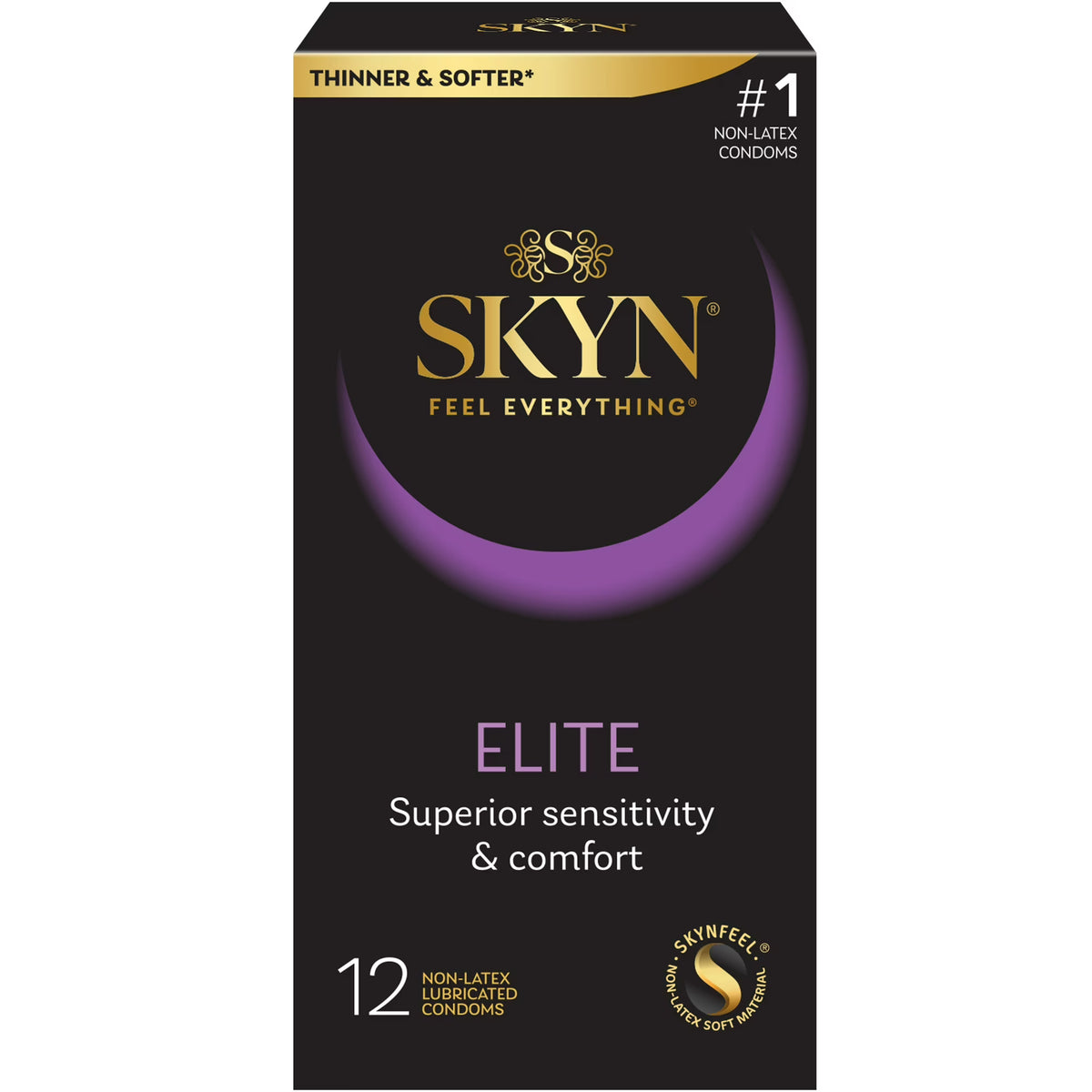 SKYN Elite - Preservativos ultrafinos y lubricados sin látex