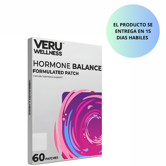 Parche de  de equilibrio hormonal - Veru Wellness (60 parches)
