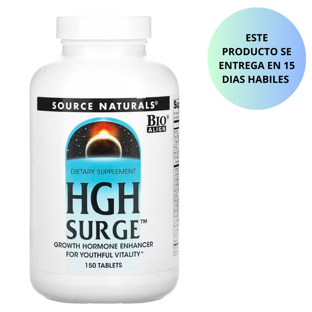 Source Naturals - Hgh Surge hormona de crecimiento, 150 tabletas