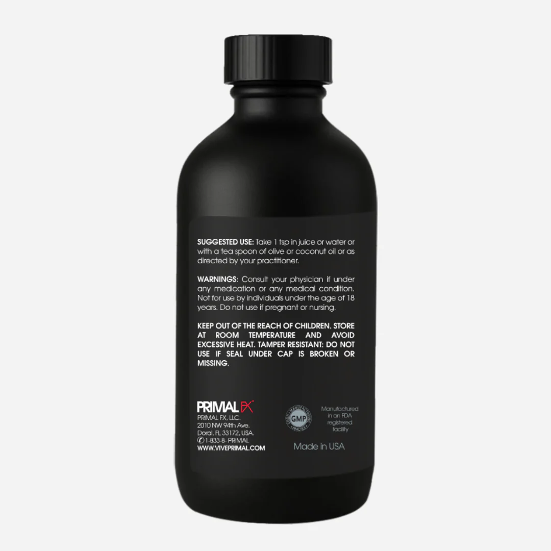 PrimalFX- Black seed oil 3% thymoquinane , 240ml