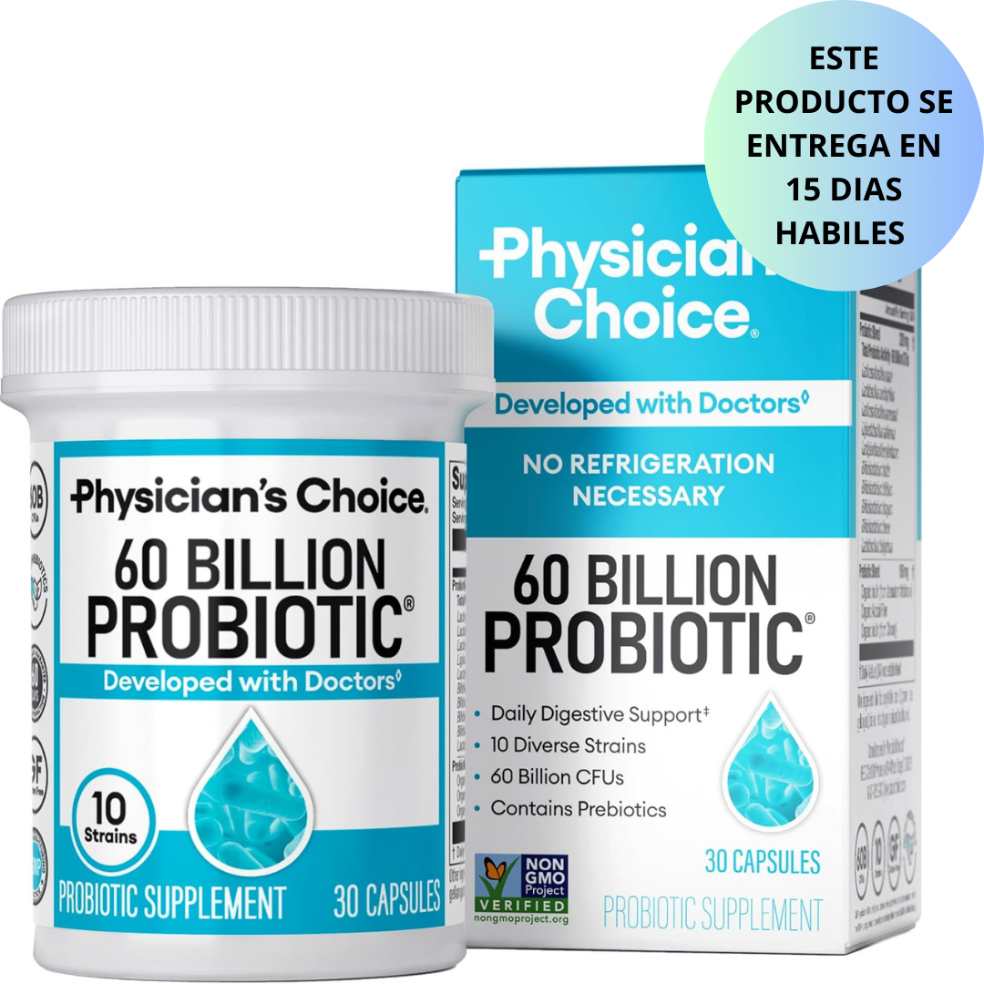 Physician´s Choice- Probiotico 60 billion, 30 capsulas