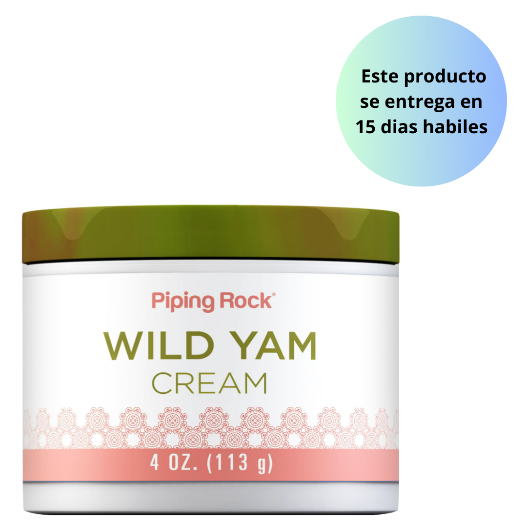 Piping Rock Crema de ñame silvestre , 4oz