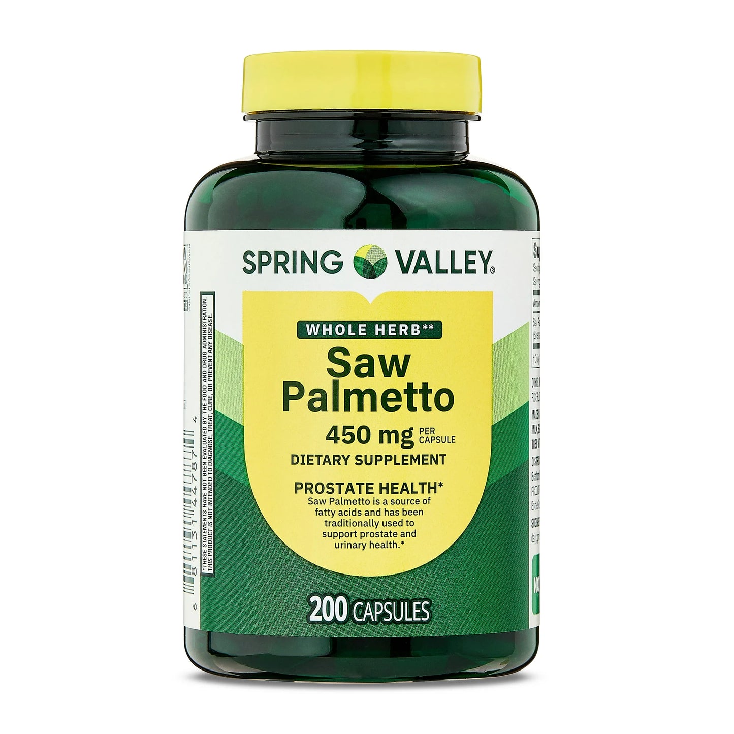 Saw Palmetto 450mg Spring Valley - 200 Capsulas
