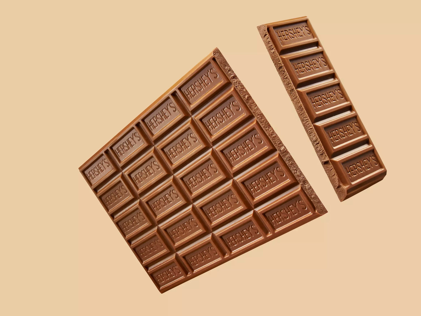 Hershey's Symphony Milk Chocolate Extra creamy 25 piezas GIANT - 208g, 160 calorías por 4 piezas