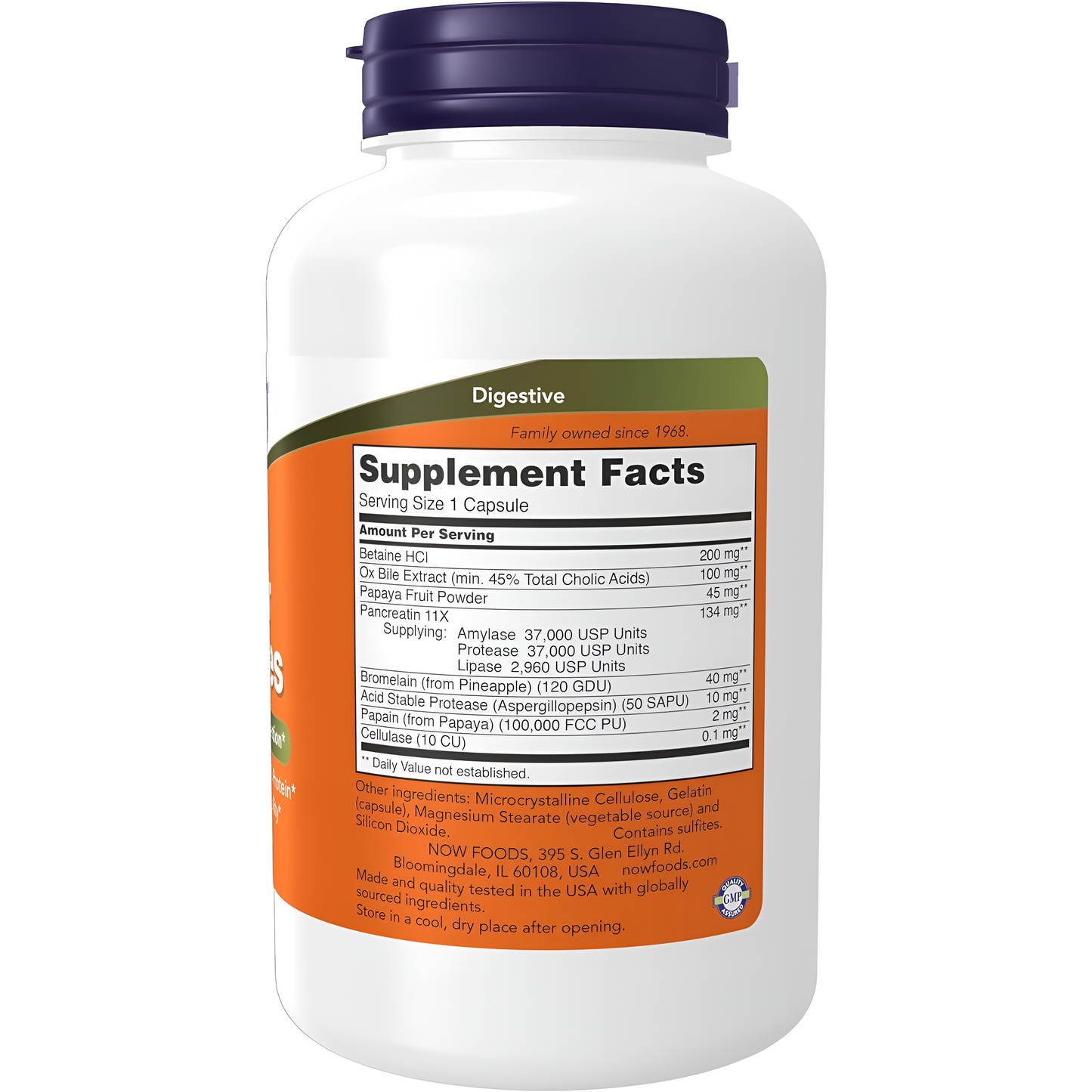 NOW Super Enzymes 180 Capsulas