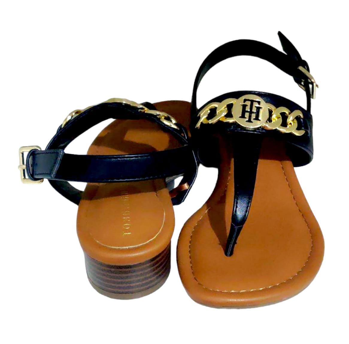 Sandalias para Mujer color negro - Tommy Hilfiger talla 36