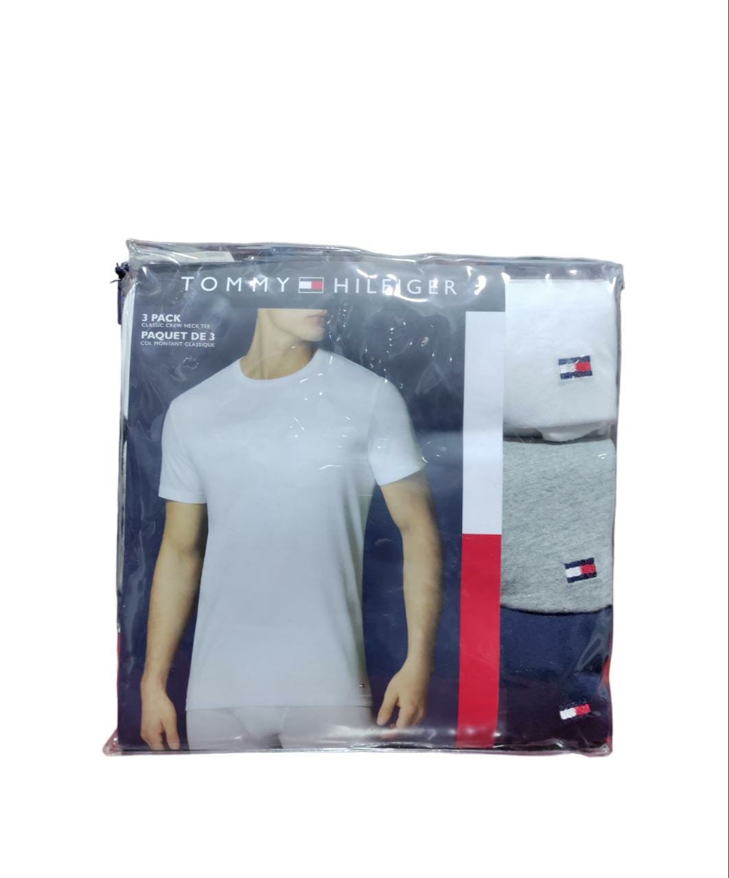 Tommy Hilfiger Pack 3 Polos clásicos cuello redondo