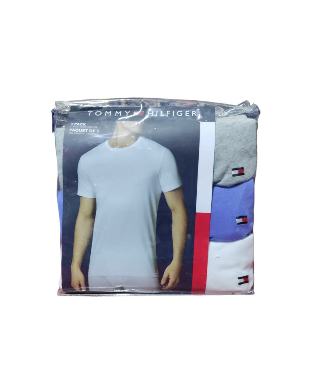 Tommy Hilfiger Pack 3 Polos clásicos cuello redondo