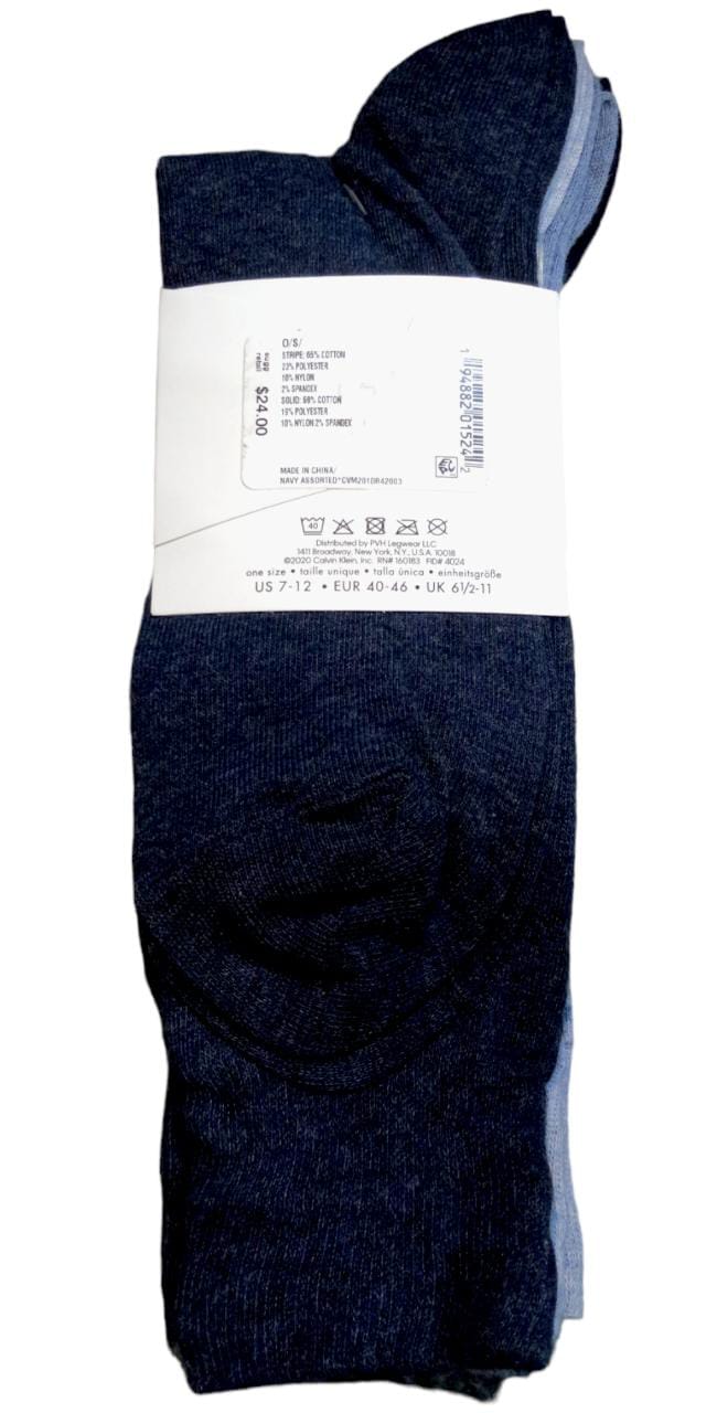 Pack 4 medias Calvin Klein talla única para hombre