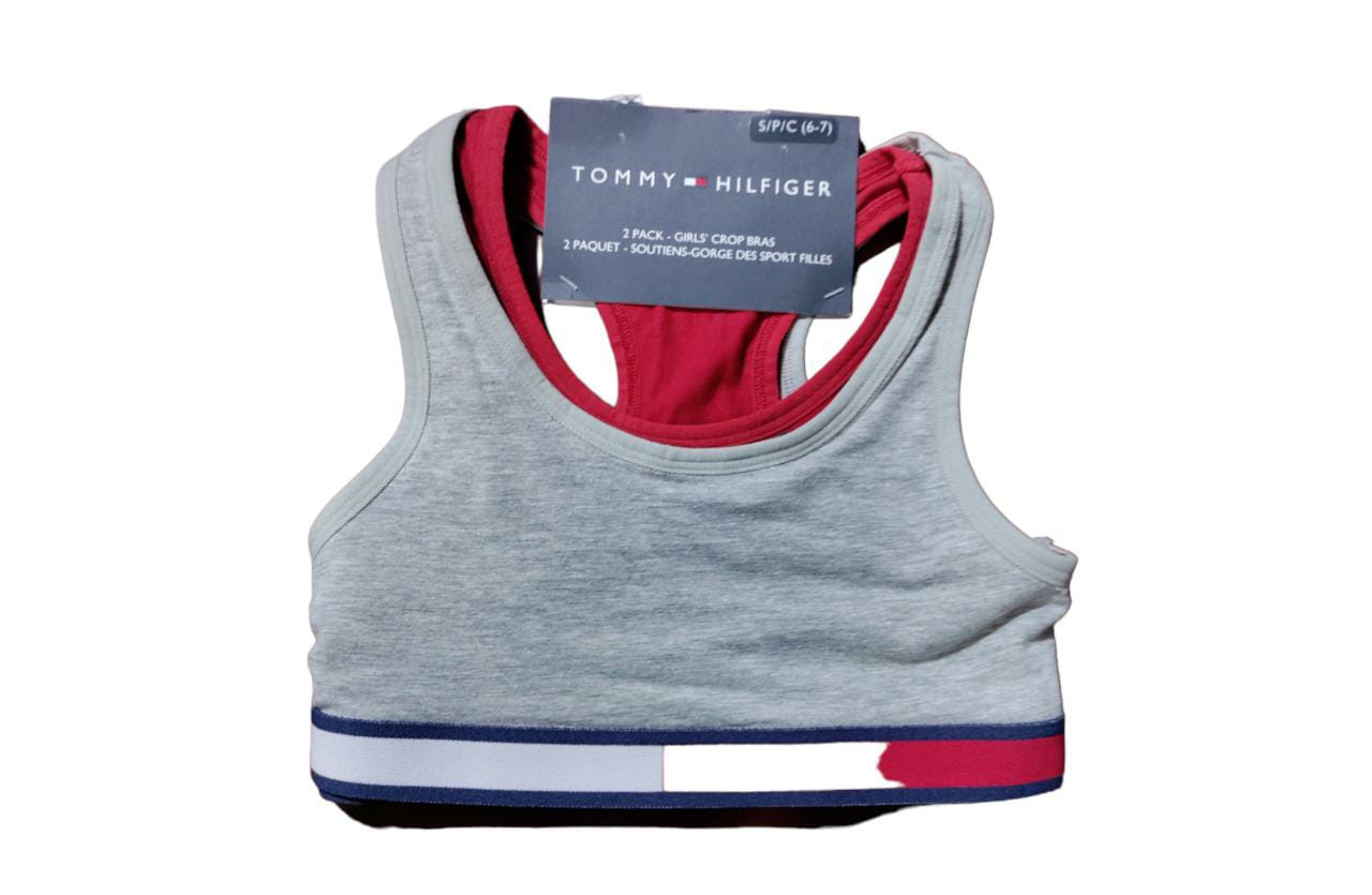 Bras para niñas paquete de 2 Tommy Hilfiger
