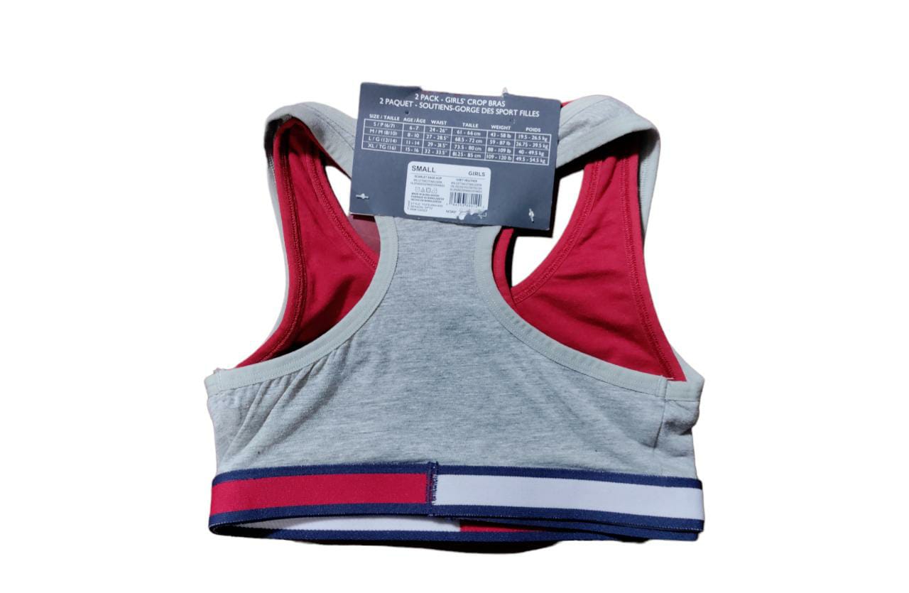 Bras para niñas paquete de 2 Tommy Hilfiger