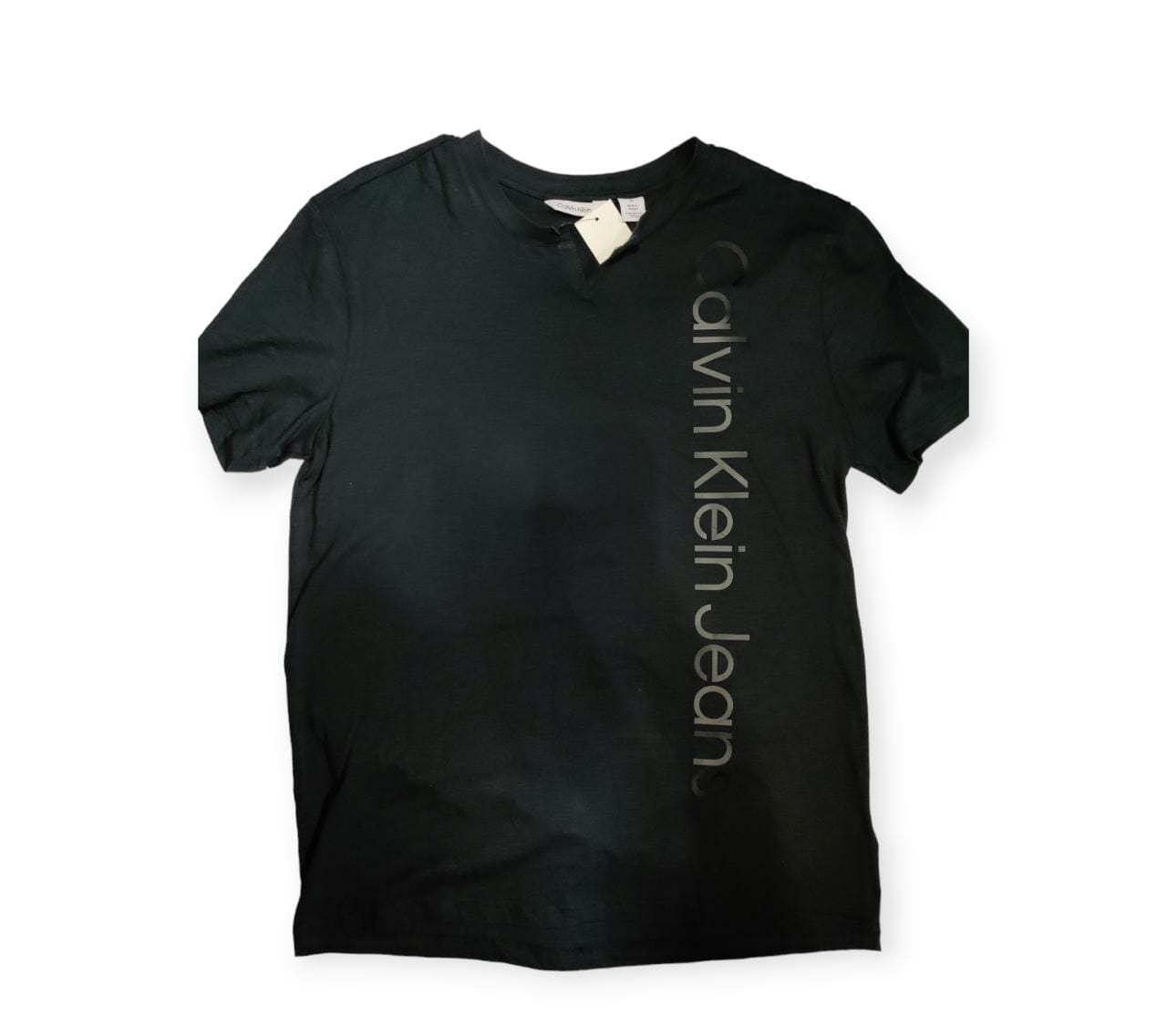 Polo Calvin Klein con cuello redondo para hombre