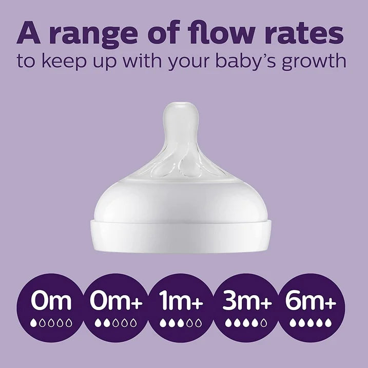 Philips Avent biberon natural con pezon de respuesta