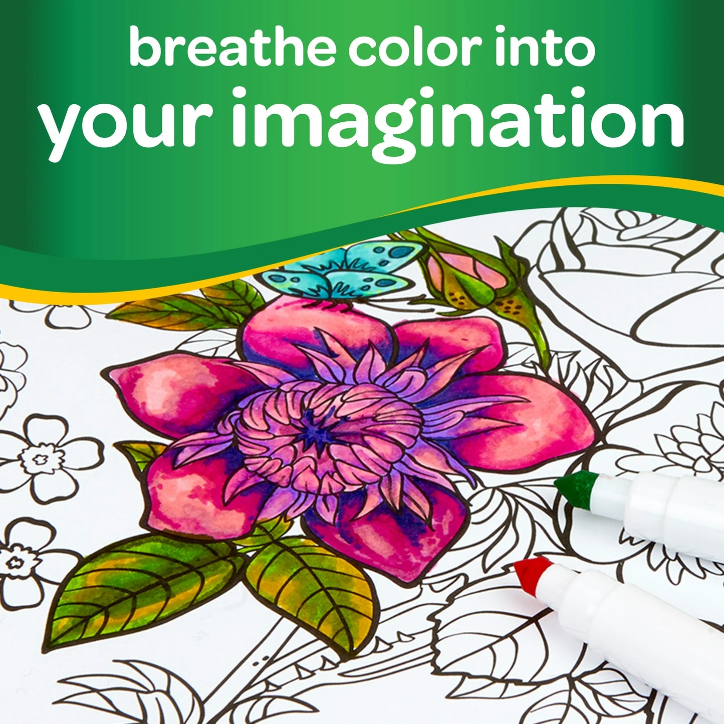 Crayola - Plumones Lavables, 50 unidades