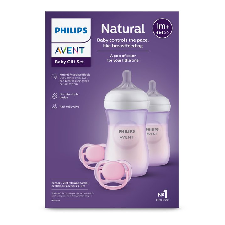 Philips Avent biberon natural con pezon de respuesta