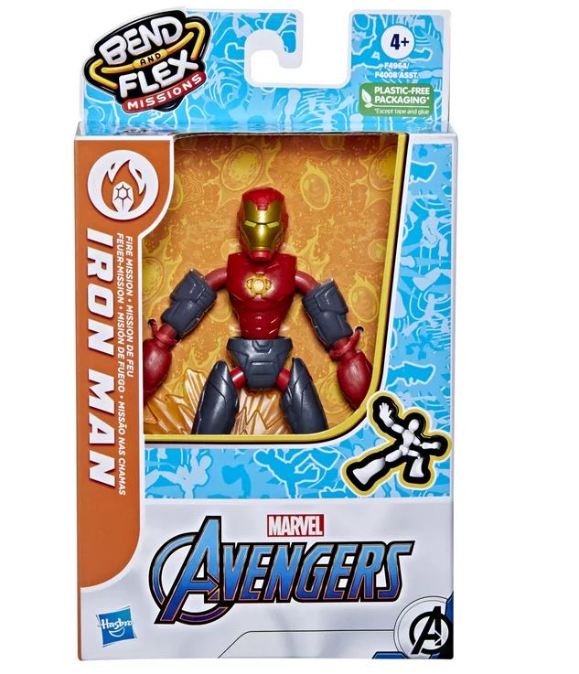 Avengers Marvel Bend and Flex Missions Iron Man