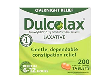 Dulcolax Laxante 200 tabletas comprimidas con revestimiento