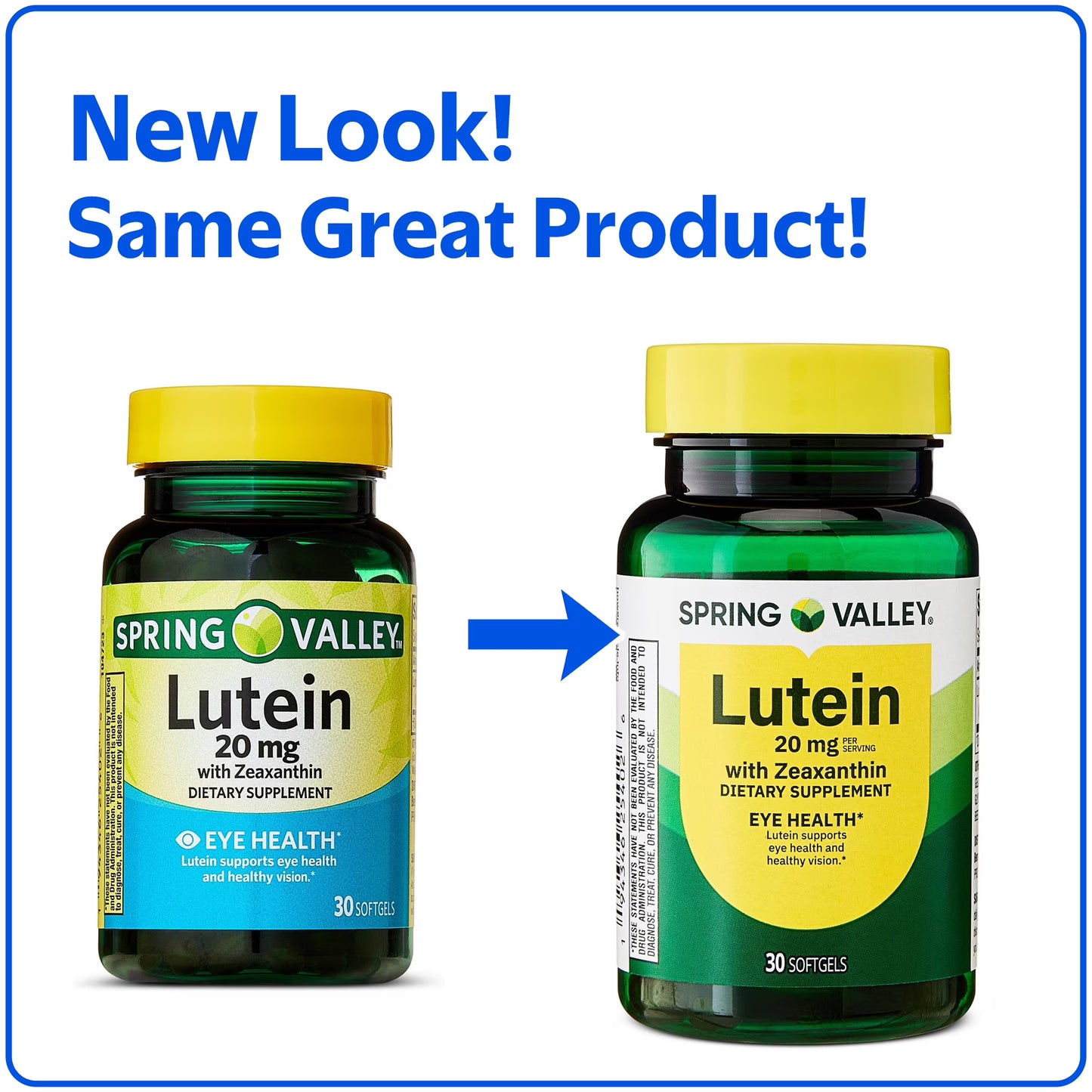 Spring valley - Lutein 20mg con zeaxanthin, 30 capsulas