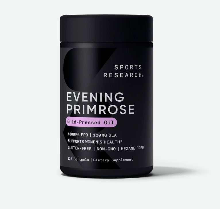 Sport Reseach Evening Primrose - Aceite de Onagra 1300mg 120 softgels