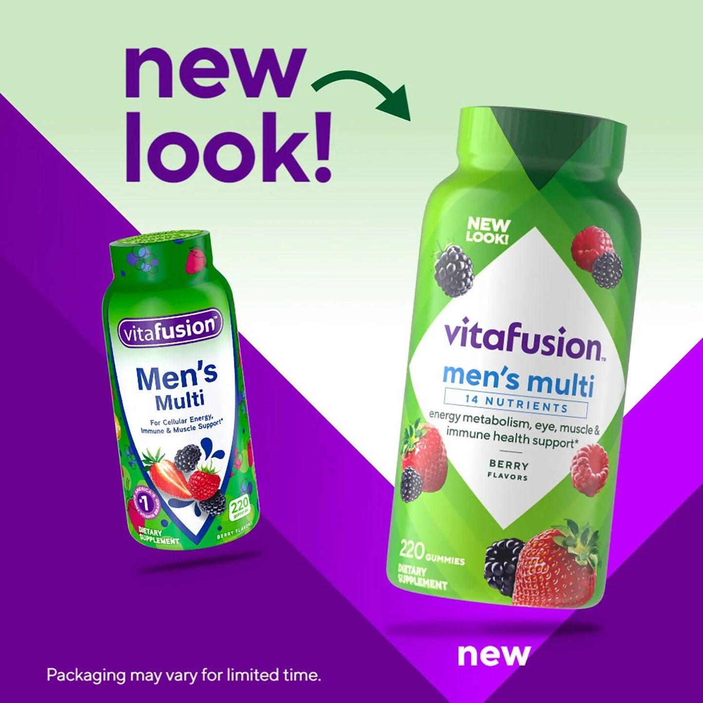 VitaFusion Men's Multivitaminico 220 gomitas