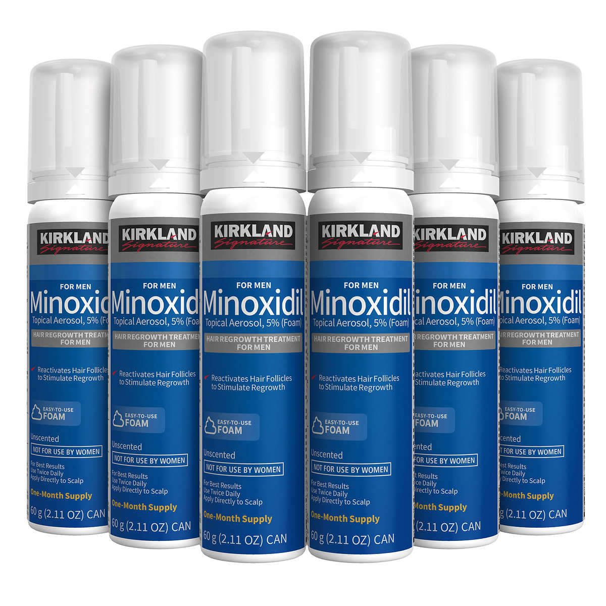 MINOXIDIL EN ESPUMA - KIRKLAND- 60GR