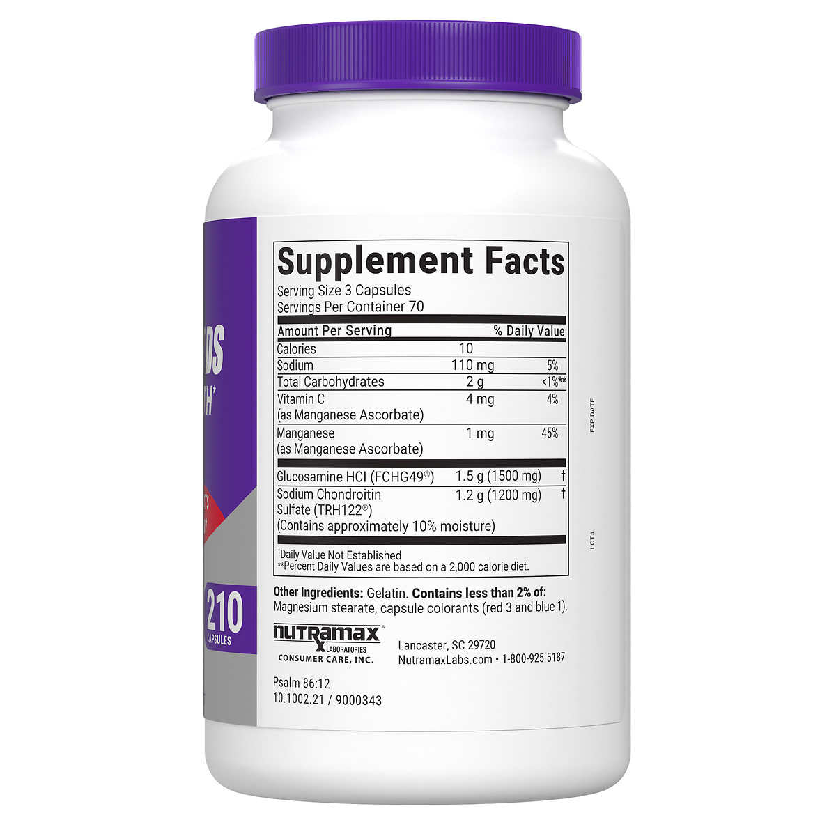 Cosamin DS para la salud de las articulaciones, 210 cápsulas