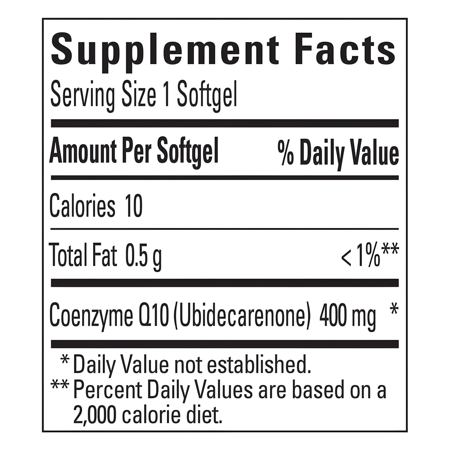 Nature Made CoQ10 400mg 90 Capsulas de Gel