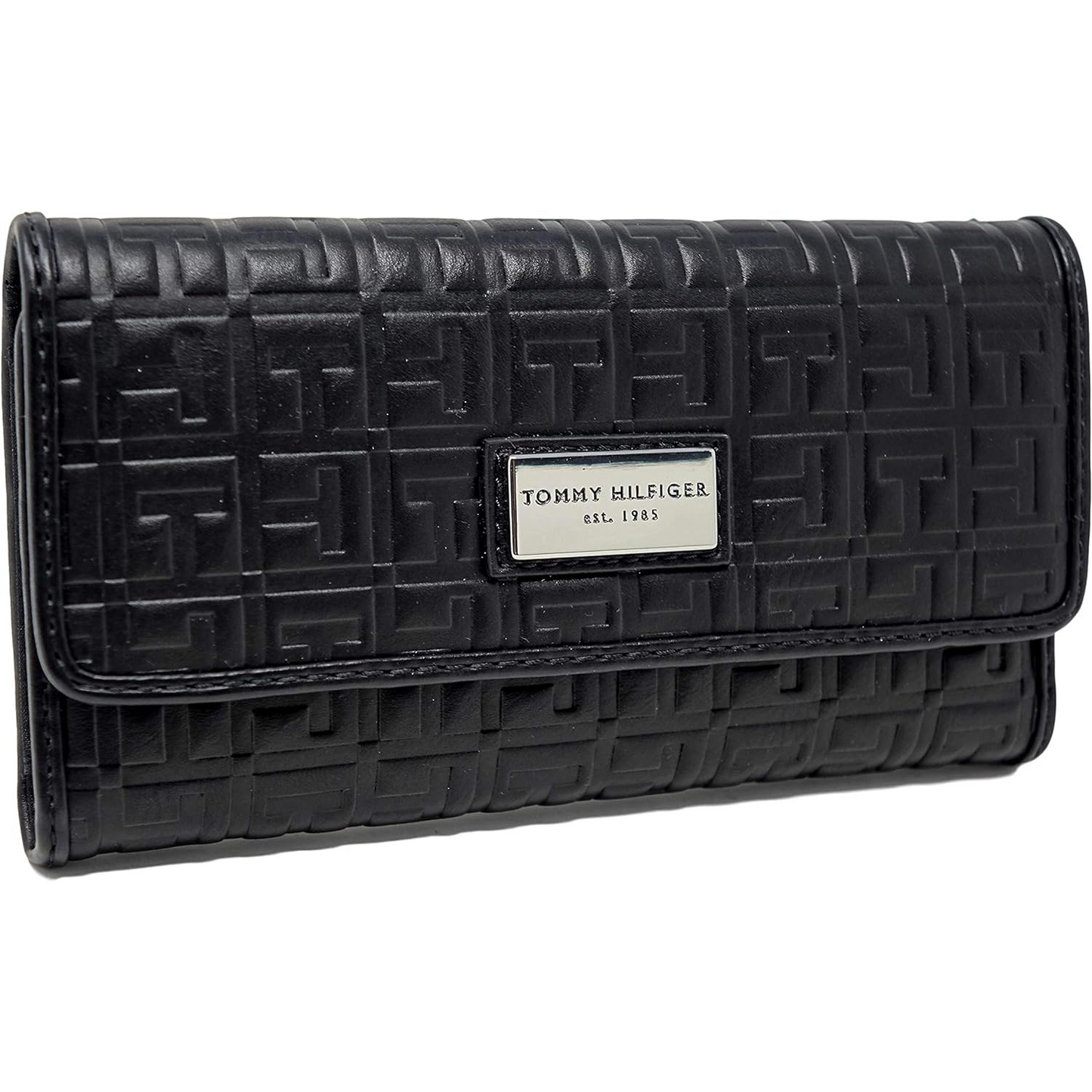 Tommy Hilfiger Bolso de mano de jacquard con estampado de logotipo para mujer