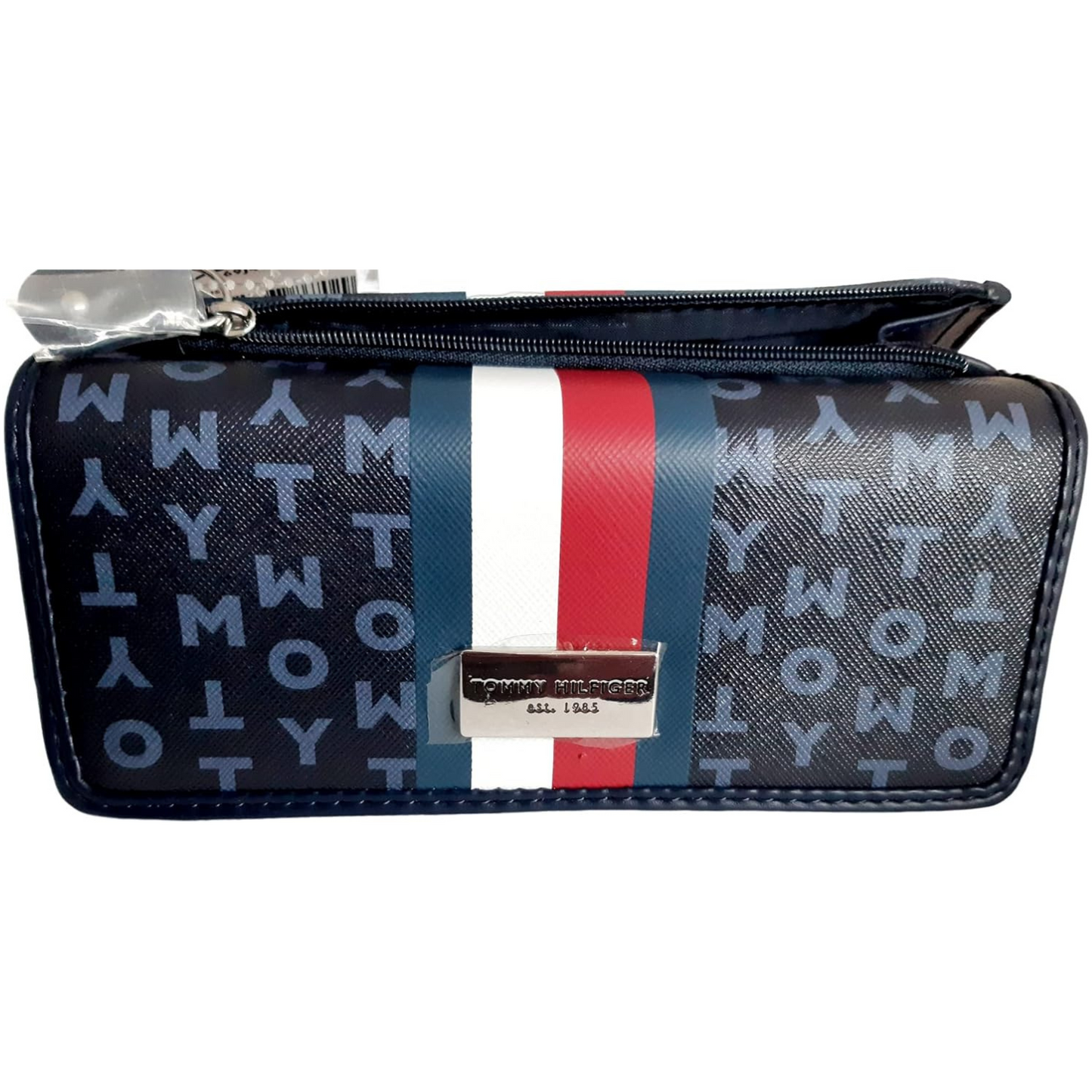 Tommy Hilfiger Bolso de mano de jacquard con estampado de logotipo para mujer