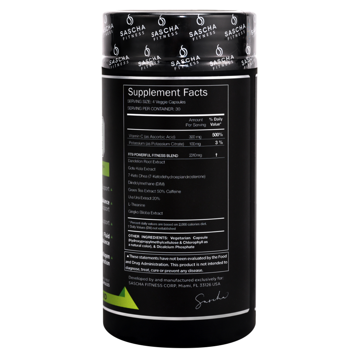 FIT9 SASCHA 120 CAPSULAS