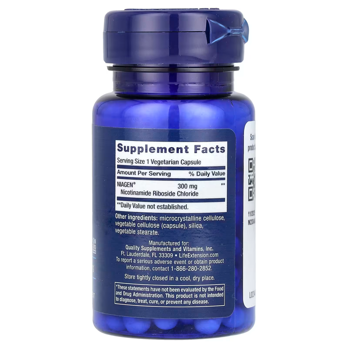 NAD+ Cell Regenerator 300mg 30 capsulas