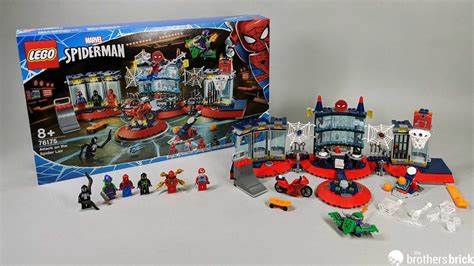 LEGO Marvel Spiderman 76175 Attack on the Spider Lair 466 Piezas
