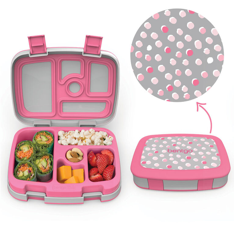 LONCHERA PARA NIÑOS BENTGO CON DISEÑO - 5 COMPARTIMIENTOS