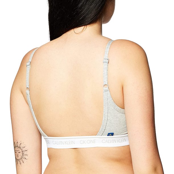 Calvin Klein CK One Bralette de algodón para mujer